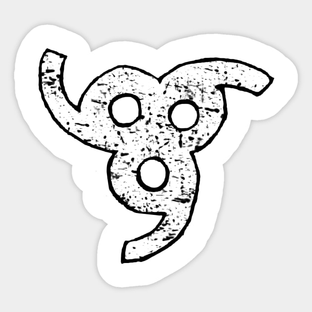 666 Sticker by HanDraw